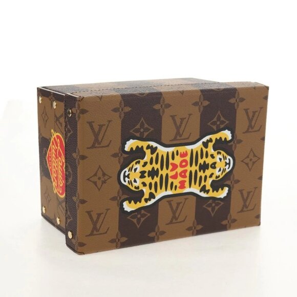 LOUIS VUITTON Monogram Stripe LVxNIGO Monogram Box Trunk LV Auth 147268SM - Picture 5 of 16